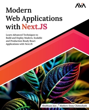 Paperback Modern Web Applications with Next.JS Book