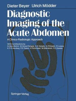 Paperback Diagnostic Imaging of the Acute Abdomen: A Clinico-Radiologic Approach Book