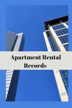 Paperback Apartment Rental Records Book