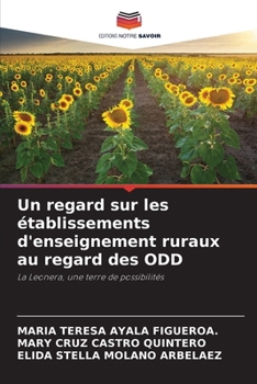 Paperback Un regard sur les établissements d'enseignement ruraux au regard des ODD [French] Book