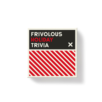 Board Game Frivolous Holiday Trivia Book