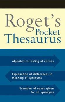 Paperback Roget's Pocket Thesaurus Book
