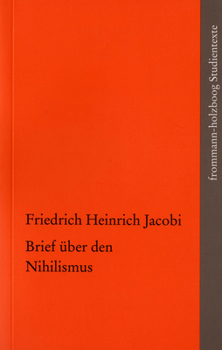 Paperback Brief Uber Den Nihilismus [German] Book