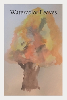 Paperback Watercolor Leaves Book