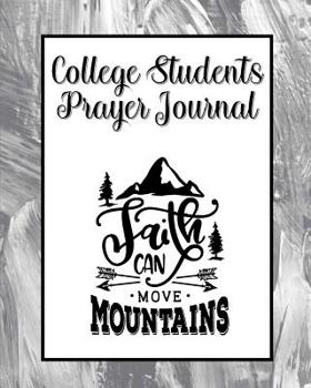 Paperback College Student Prayer Journal: 60 days of Guided Prompts and Scriptures Gray Marble Book