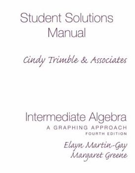 Paperback Intermediate Algebra: Graphing Appr (Ssm) Book