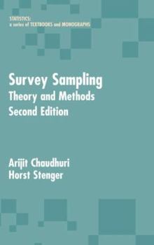 Hardcover Survey Sampling: Theory and Methods, Second Edition Book