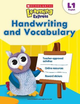 Paperback Handwriting and Vocabulary Book
