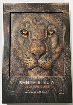 Hardcover Biblia Rvr 1960 Letra Grande León de Judá Edición Especial Bronce / Spanish Bible Rvr 1960 Large Print Imitation Leather Lion of Judah Special Edition [Spanish] Book
