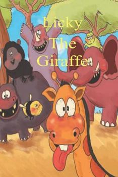 Paperback Licky the Giraffe Book