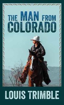 Library Binding The Man from Colorado [Large Print] Book