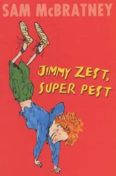 Paperback Jimmy Zest, Super Pest Book