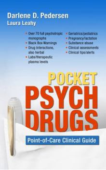 Spiral-bound Pocket Psych Drugs: Point-Of-Care Clinical Guide Book