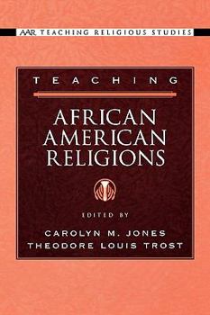 Hardcover Teaching African American Religions Book