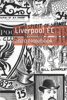 Paperback Liverpool FC Personalised Notebook: Liverpool FC Themed Notebook/ Journal/ Notepad/ Diary For Teens, Adults and Kids - 100 Black Lined Pages - 6 x 9 i Book