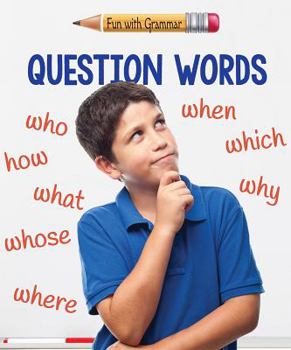 Paperback Question Words Book