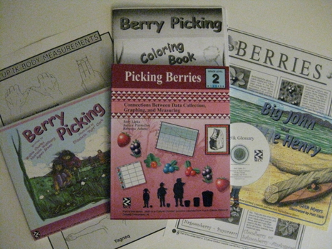 Hardcover Picking Berries - Kit: Connections Between Data Collection, Graphing, and Measuring Book