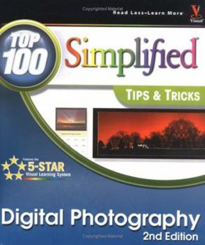Paperback Digital Photography: Top 100 Simplified Tips & Tricks Book