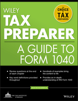 Paperback Tax Preparer Book