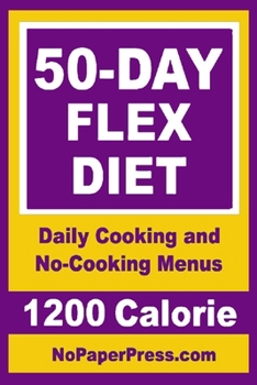 Paperback 50-Day Flex Diet - 1200 Calorie Book