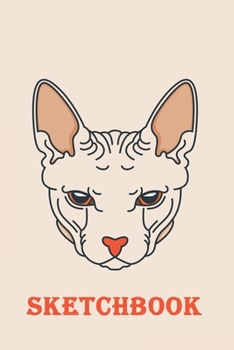 Sketchbook: kitten sketchbook, kitten gift for cat lover-120 pages(6"x9") Matte cover Finish