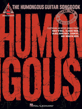 Paperback The Humongous Guitar Songbook Book
