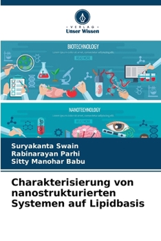 Paperback Charakterisierung von nanostrukturierten Systemen auf Lipidbasis [German] Book