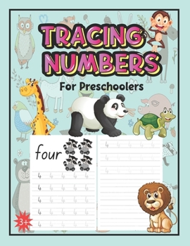 Paperback Number Tracing Book for Preschoolers: Number Practice Workbook To Learn The Numbers From 0 To 10 For Preschoolers Book