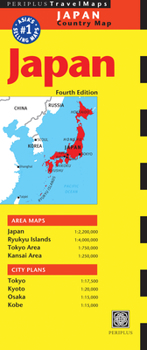 Map Japan Travel Map Fourth Edition (Periplus Travel Maps) Book