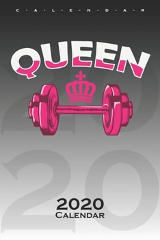Fitness "Queen" Calendar 2020: Annual Calendar for Couples and best friends