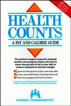 Paperback Health Counts: : A Fat and Calorie Guide Book