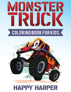 Paperback Monster Truck Coloring Book