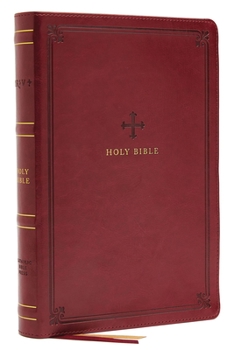 Imitation Leather Nrsv, Catholic Bible, Thinline Edition, Leathersoft, Red, Comfort Print: Holy Bible Book
