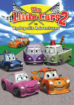 DVD The Little Cars 2: Rodopolis Adventures Book