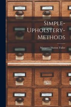 Paperback Simple-upholstery-methods Book