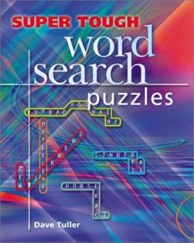 Spiral-bound Super Tough Word Search Puzzles Book