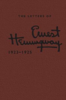 Electronics The Letters of Ernest Hemingway: Volume 2, 1923-1925 Book