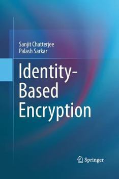 Paperback Identity-Based Encryption Book