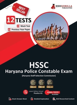 Haryana Police Constable (Vol. 1) 2021 12 Full-length Mock Tests + 2 Previous Year Paper