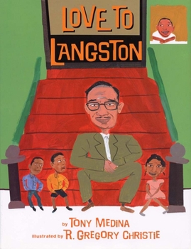 Paperback Love to Langston Book