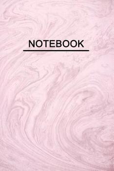 Paperback Notebook: 100 pages, Marble, Large (6 x 9 inches) Book