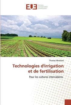 Paperback Technologies d'irrigation et de fertilisation [French] Book