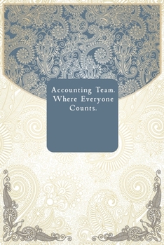 Paperback Accounting Team. Where Everyone Counts. Book