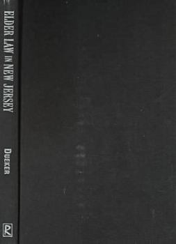 Hardcover Elder Law in New Jersey: Finding Solutions for Legal Problems Book
