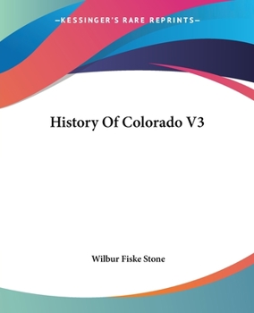 Paperback History Of Colorado V3 Book