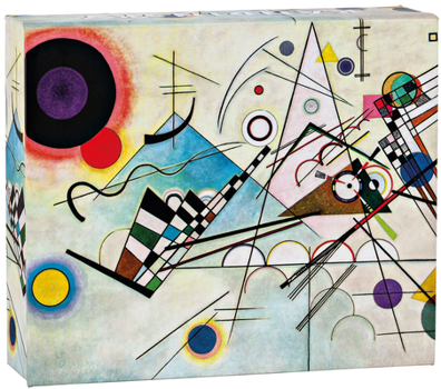 Kandinsky QuickNotes our best notecards in a decorative box with magnetic closure