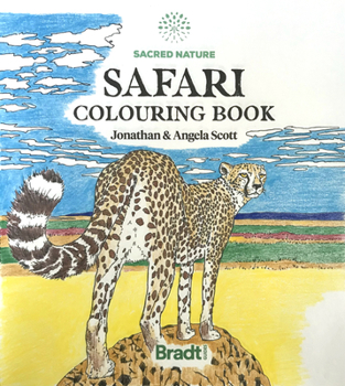 Paperback The Sacred Nature Safari Colouring Book