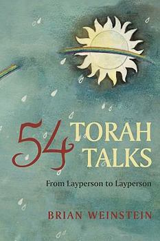 Paperback 54 Torah Talks: From Layperson to Layperson Book