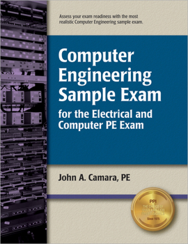 Paperback Computer Engineering Sample Exam for the Electrical and Computer PE Exam Book