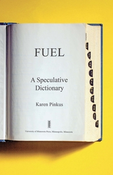 Paperback Fuel: A Speculative Dictionary Volume 39 Book